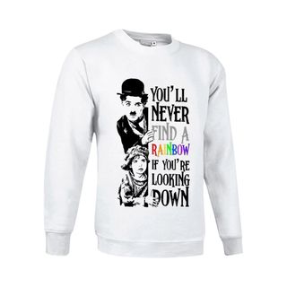 Sudadera Chaplin con niño con frase motivacional