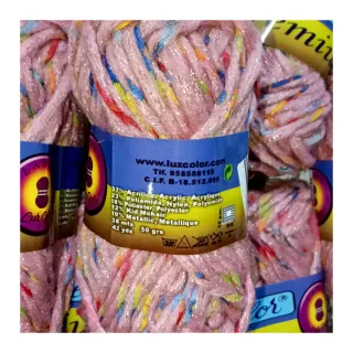 Lote 20 ovillos lana gruesa matizada