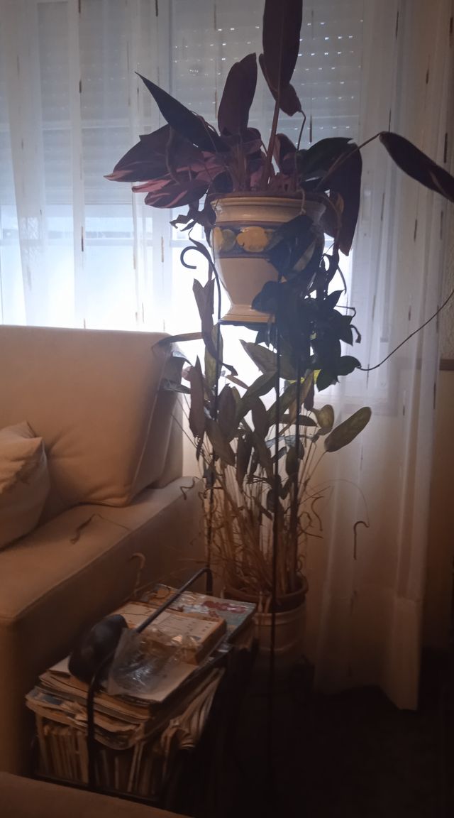 Revistero artesanal de forja negra