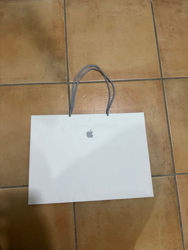 Bolsa Grande Apple Blanca