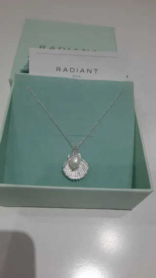 Collar Radiant con perla y concha