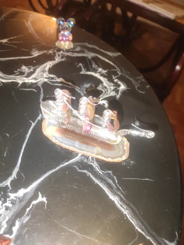 Barco Santa María de cristal