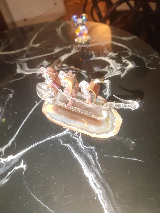 Barco Santa María de cristal