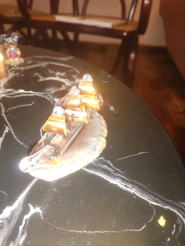 Barco Santa María de cristal