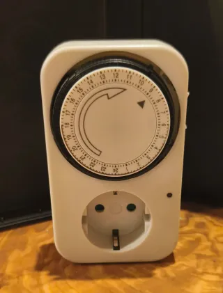 Interruptor Temporizador Enchufe 24h con enchufe