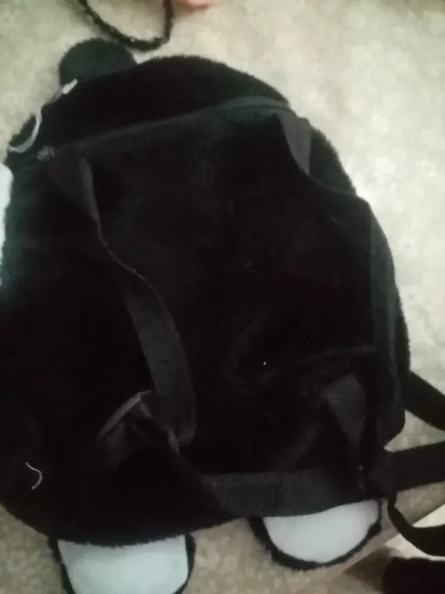 Mochila infantil de peluche de conejo