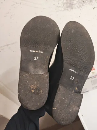 Stivali Via Roma 15 neri con dettaglio oro