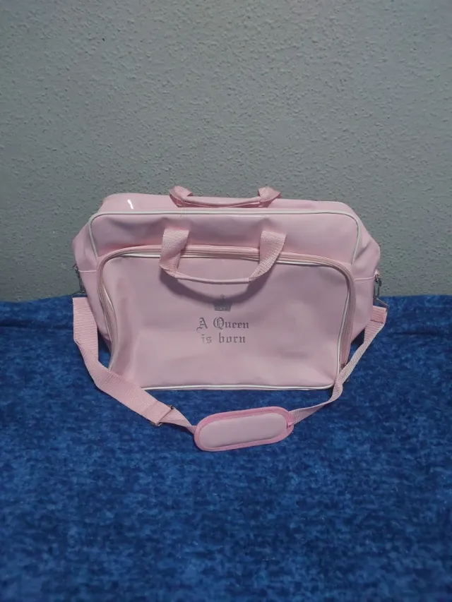 Bolso bebé rosa A Queen is born