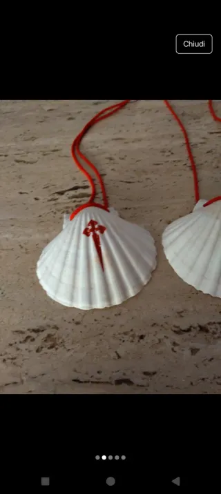 Conchiglie Pellegrino (2 pezzi)