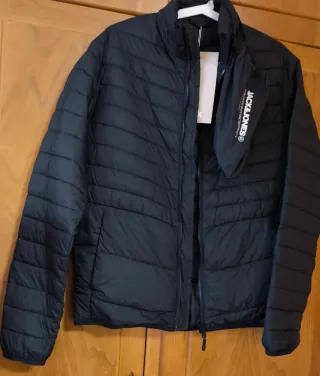 Cazadora Jack & Jones Negra Talla S