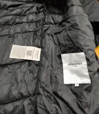 Cazadora Jack & Jones Negra Talla S