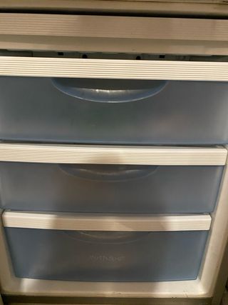 Nevera Daewoo plateada