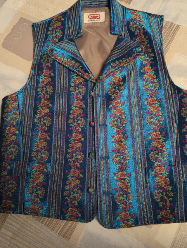 Chaleco Fallero Hombre Multicolor