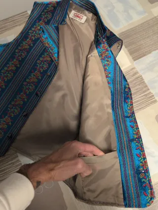 Chaleco Fallero Hombre Multicolor