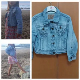 Chaqueta vaquera niña 4 a 5 años