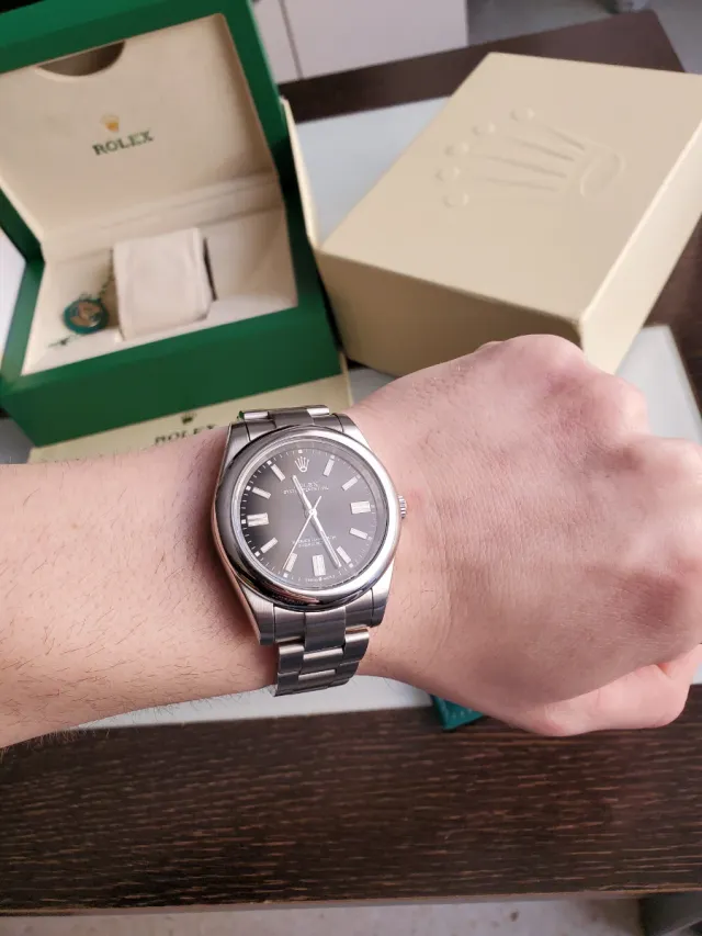 Rolex Oyster Acero 904L Caja y Documentación