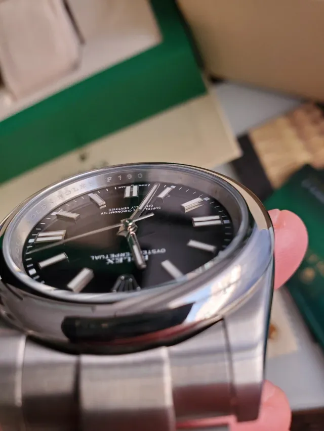 Rolex Oyster Acero 904L Caja y Documentación