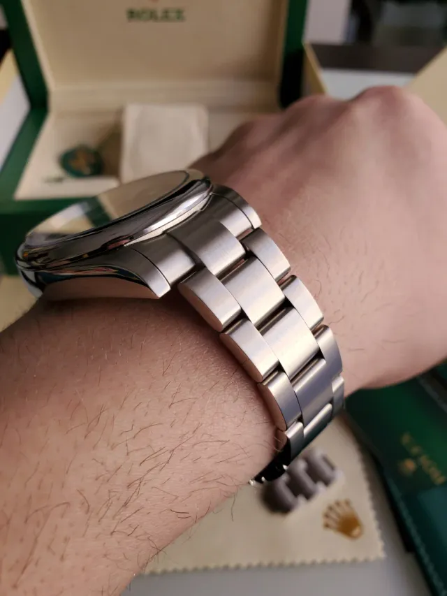 Rolex Oyster Acero 904L Caja y Documentación