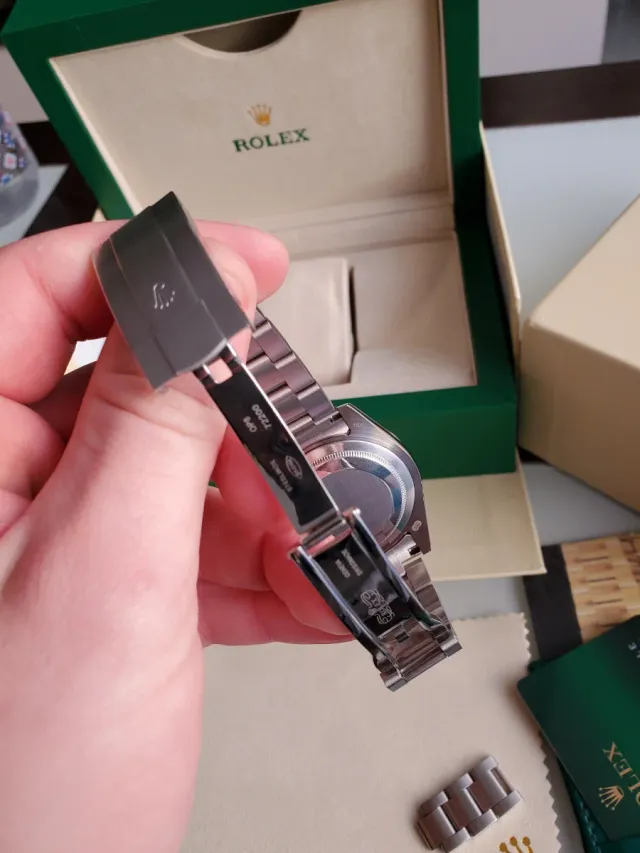 Rolex Oyster Acero 904L Caja y Documentación