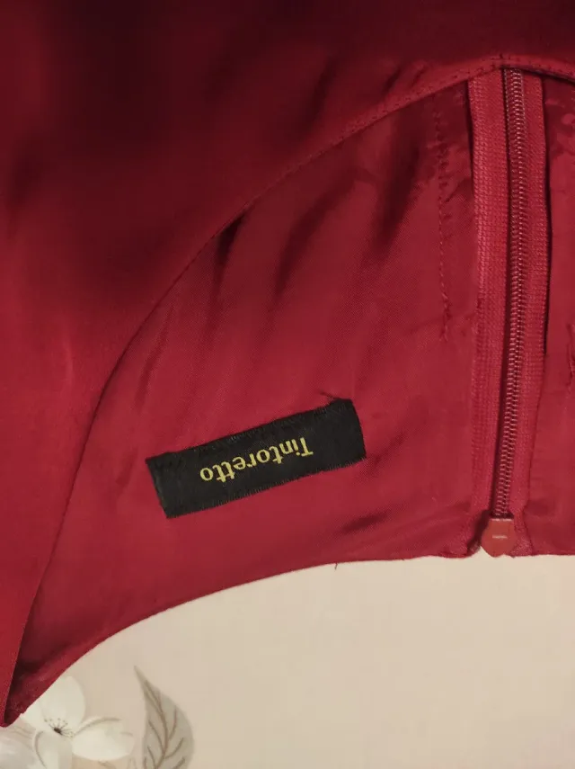 Vestido rojo fiesta talla 36