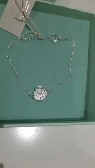 Pulsera Radiant Plata con Concha