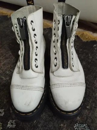 OFERTA!Dr Martens JadonII Mono,Sinclair blancas 38