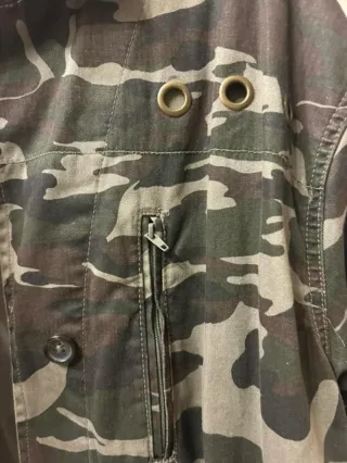 Chaqueta vaquera de camuflaje