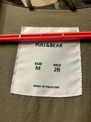 Chaqueta vaquera de camuflaje