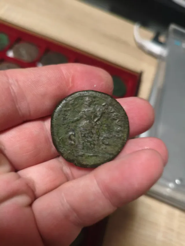 Sestercio Vespasiano Bronce Antigua Roma