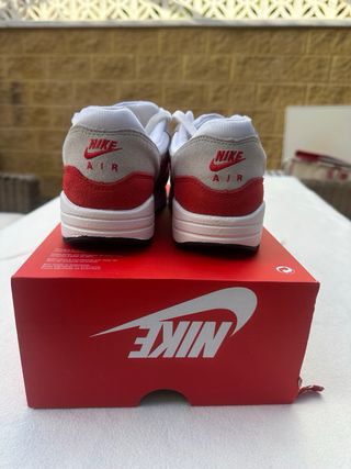 Nike Air Max 1 GS Talla 38 Rojo