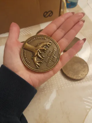 Lote 5 medallas bronce 200 Aniversario