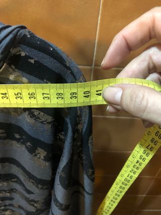 Camiseta elástica manga larga talla 38