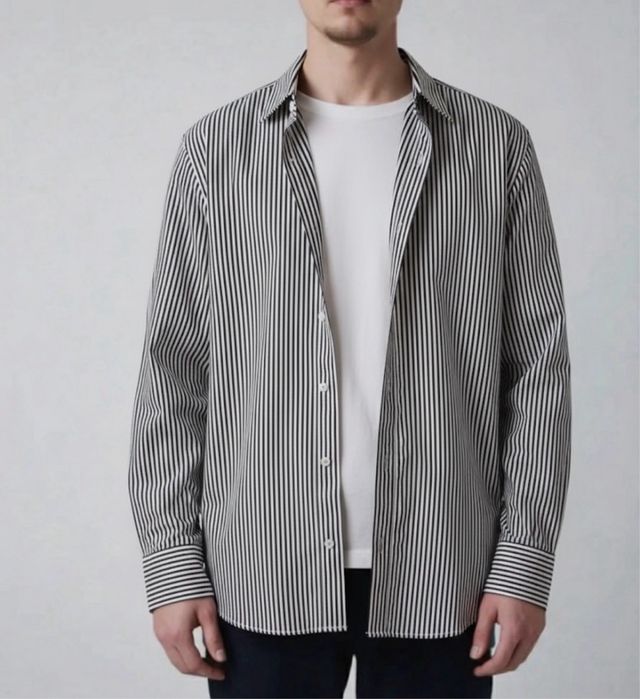 Camicia a righe uomo