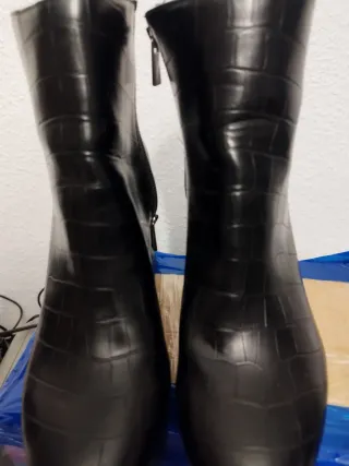 Botas de plataforma negras