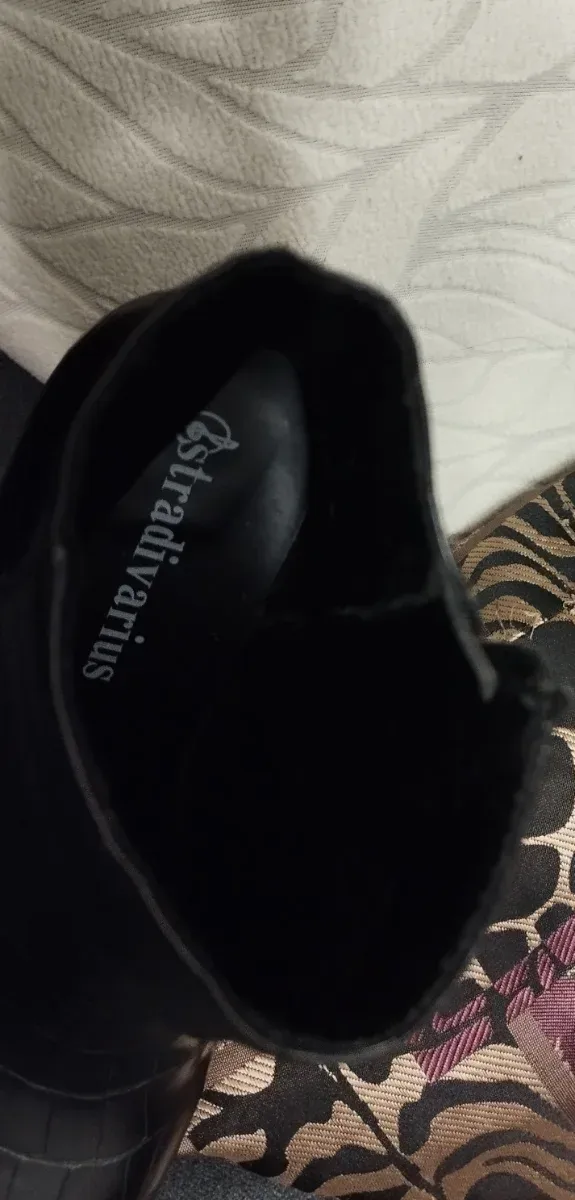 Botas de plataforma negras