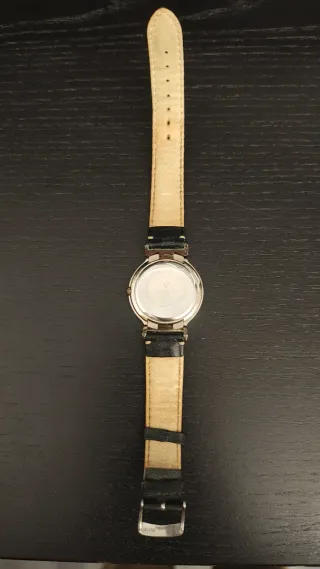 Reloj Viceroy Piel Negra Hebilla Plateada