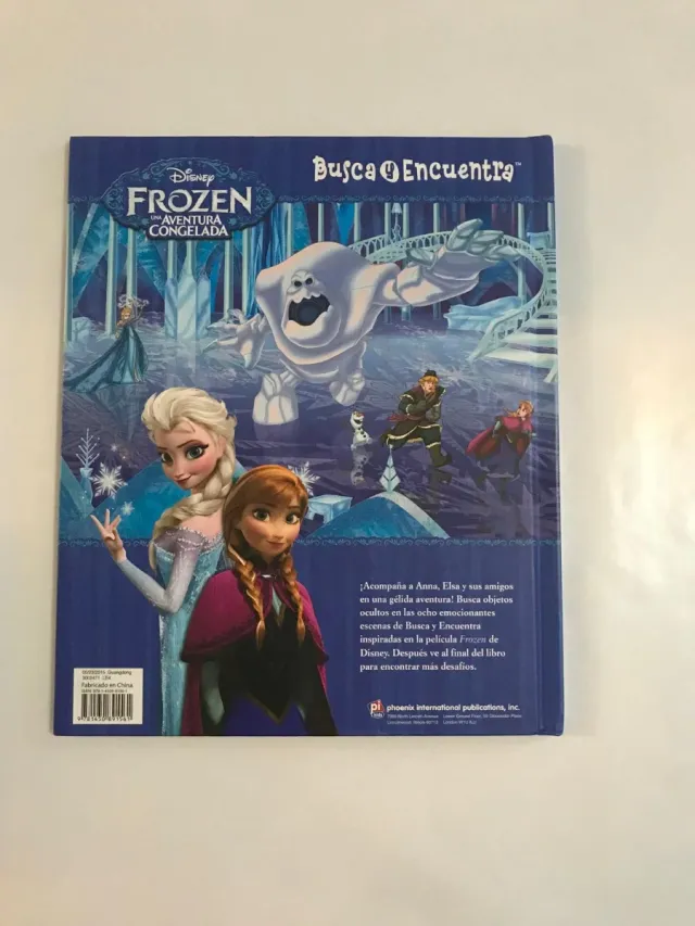 Libro Frozen una aventura congelada