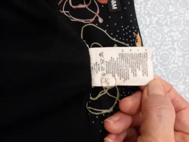 Falda H&M Estampada Talla 40