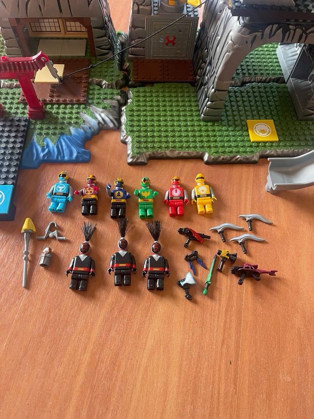 Mega Bloks Power Rangers Ninja Storm Lote