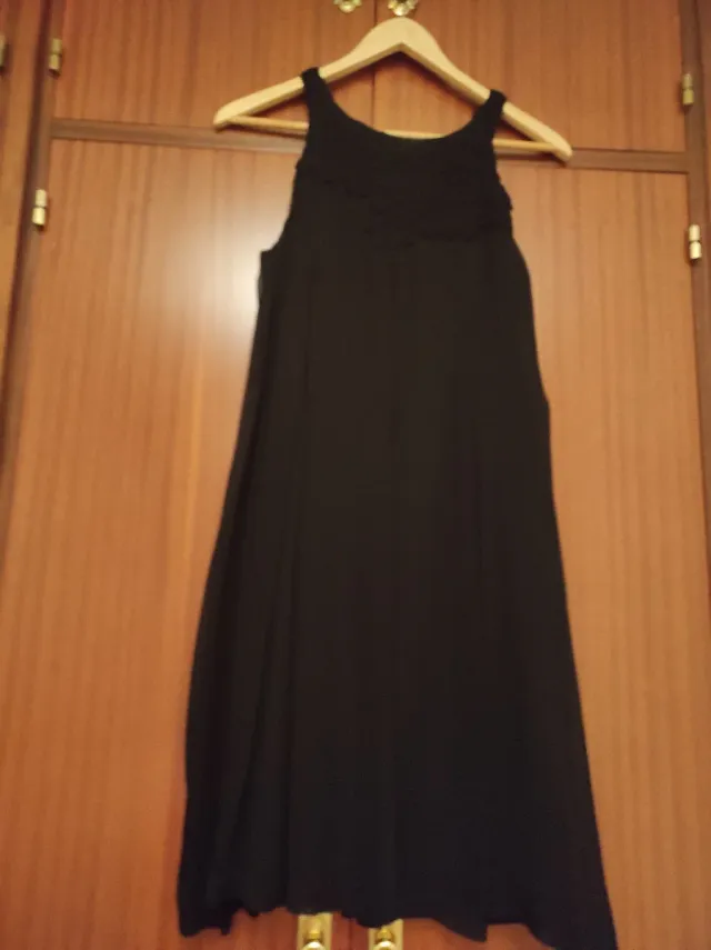 Vestido negro fiesta talla 38