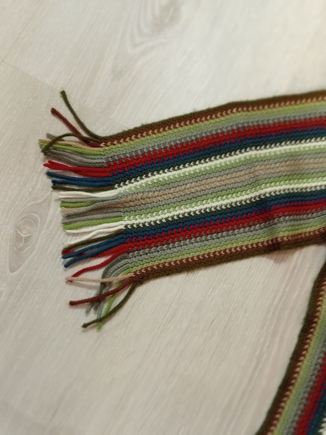 Conjunto infantil: 2 bufandas y 2 guantes