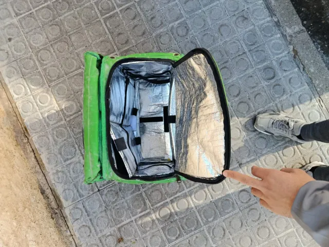 Mochila Uber Eats *NEGOCIABLE