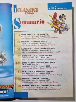 I CLASSICI DI WALT DISNEY Topolino Paperino