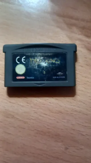 Juego GBA Lord of the Rings
