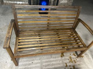 Conjunto chill out de madera de teca para terraza