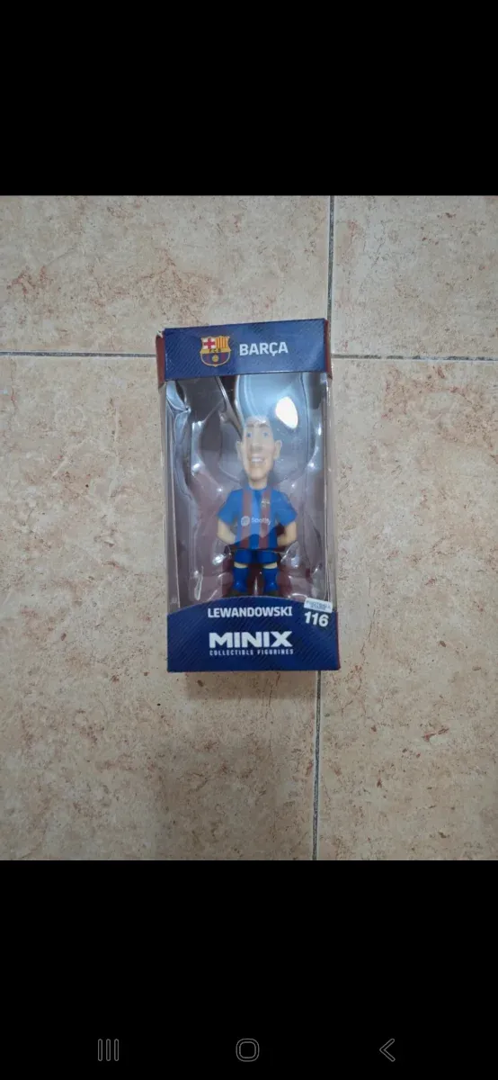 Figura Minix Lewandowski FCB 12cm