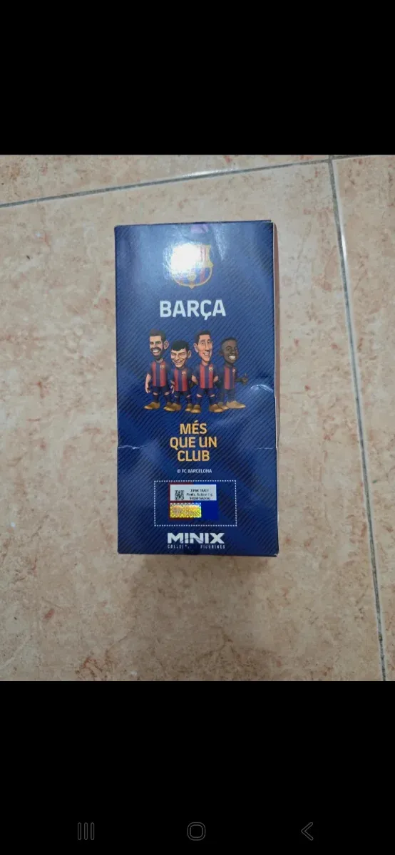 Figura Minix Lewandowski FCB 12cm