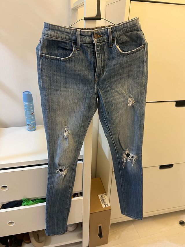 Vaqueros Levi's azul claro mujer