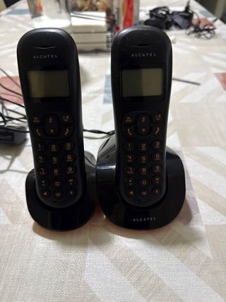 Teléfono Inalámbrico Alcatel Negro