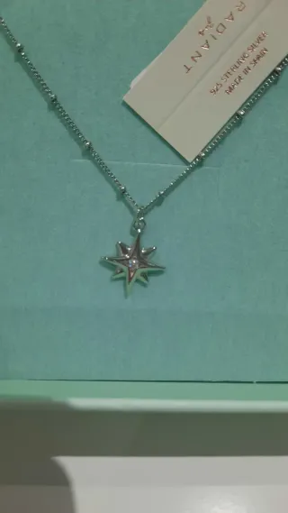 Collar Radiant Estrella Plata